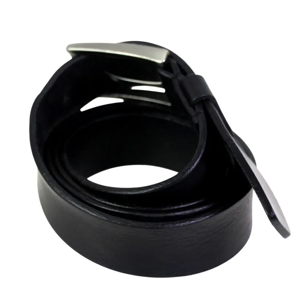 Joseph Abboud BLACK GENUINE LEATHER 1 1/4